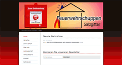 Desktop Screenshot of feuerwehrschuppen.de